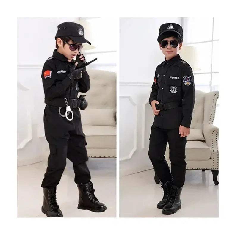  Kids Police Officer Cosplay Costume Realistic Look -  ToylandEU™