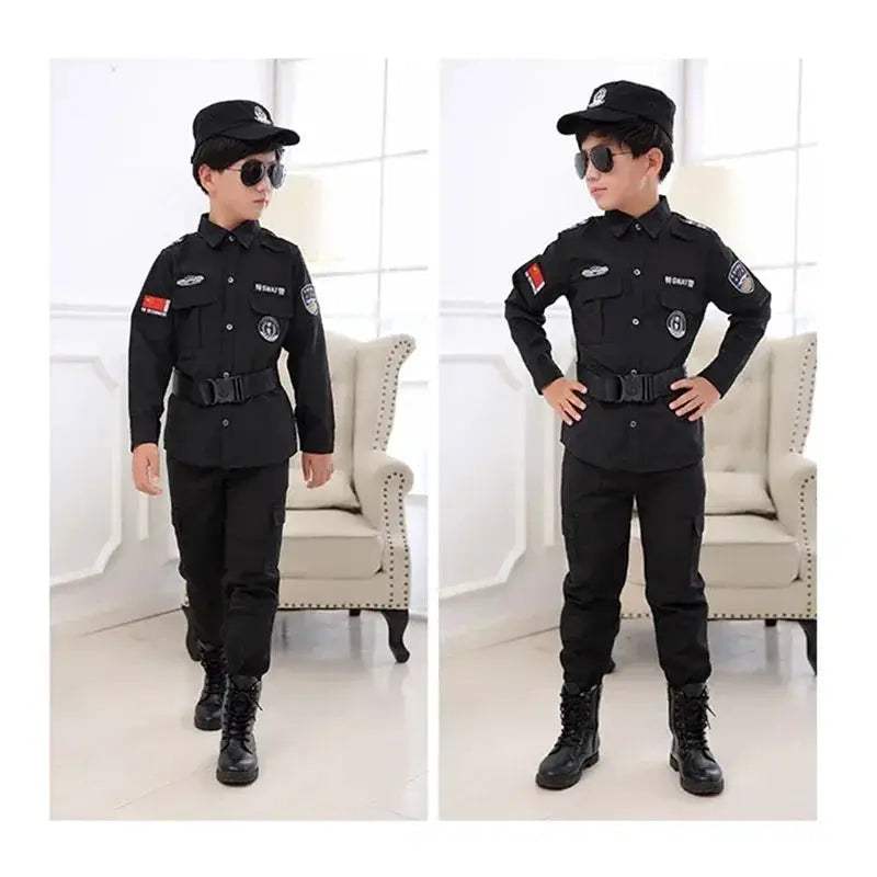  Kids Police Officer Cosplay Costume Realistic Look -  ToylandEU™
