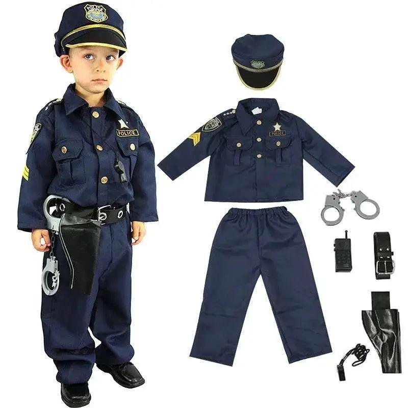  Kids' Police Officer Costume Set - Unisex Halloween Costume for Fun Role Play -  ToylandEU™