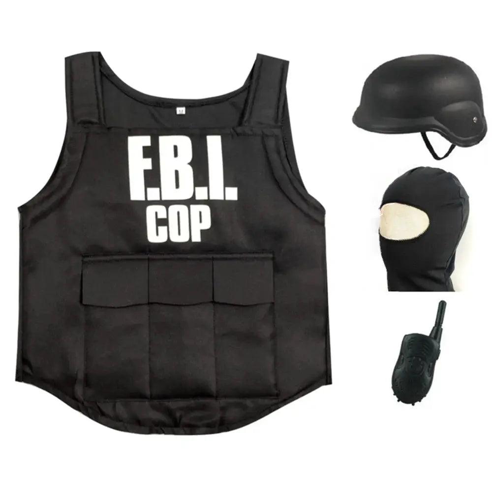  Kids Policeman Costume SWAT Uniform For Halloween -  ToylandEU™