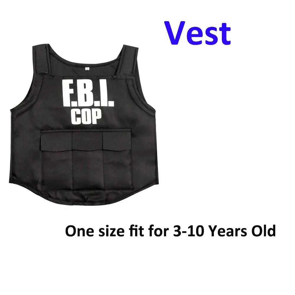  Kids Policeman Costume SWAT Uniform For Halloween -  ToylandEU™