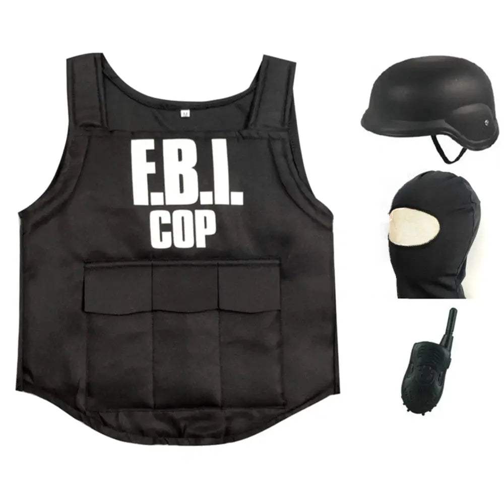  Kids Policeman Costume SWAT Uniform For Halloween -  ToylandEU™