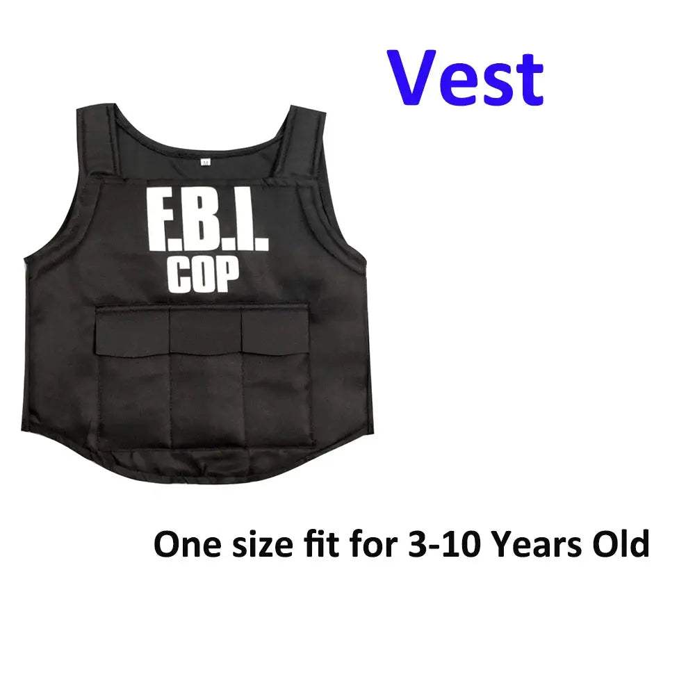  Kids Policeman Costume SWAT Uniform For Halloween -  ToylandEU™