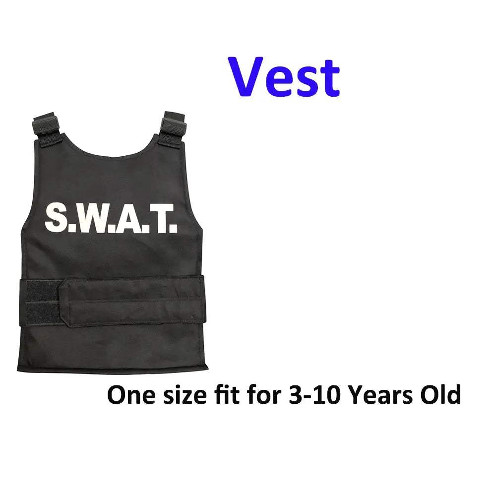  Kids Policeman Costume SWAT Uniform For Halloween -  ToylandEU™