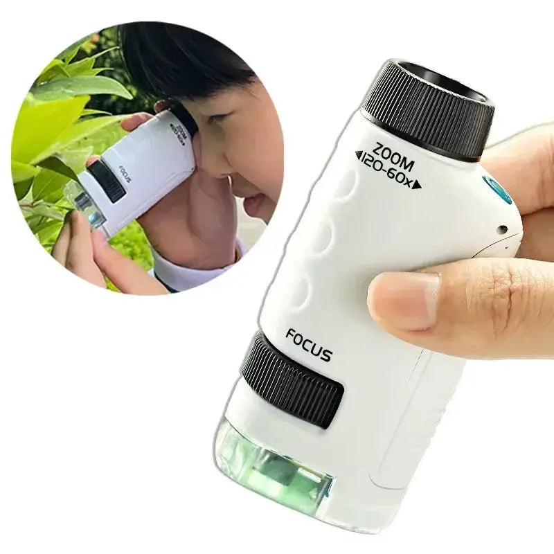 Kids Portable Microscope Kit Educational Science Toy - ToylandEU