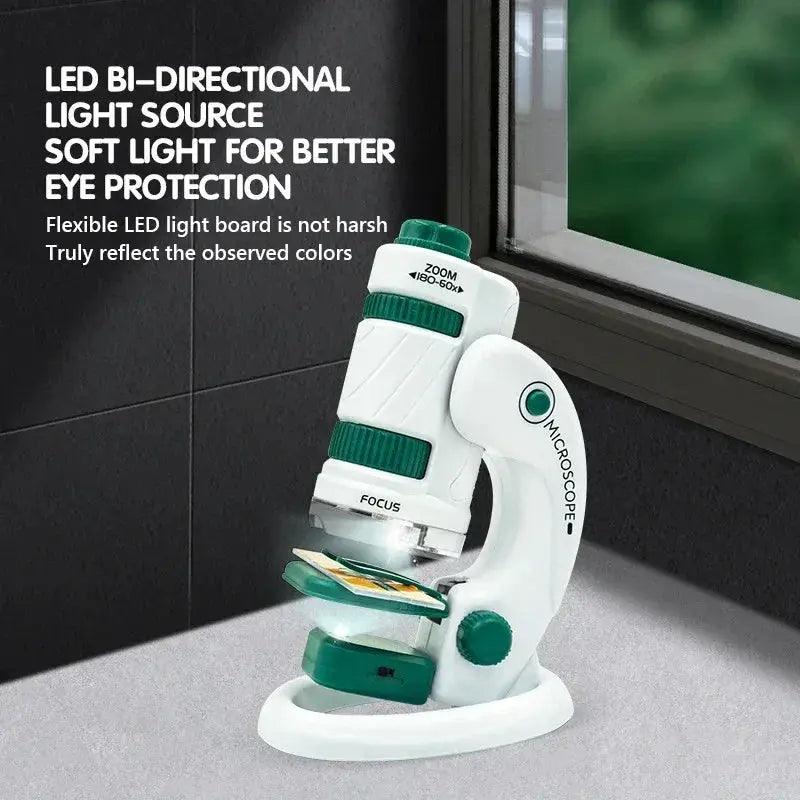  Kids Portable Microscope Kit Educational Toy 60x -  ToylandEU™