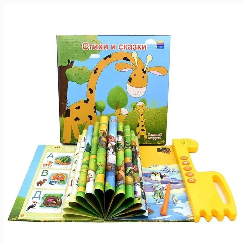  Kids Preschool Electronic Book Russian Alphabet Baby Learning Toys Reading Machines for Children Language Tablet Educational Toy -  ToylandEU™
