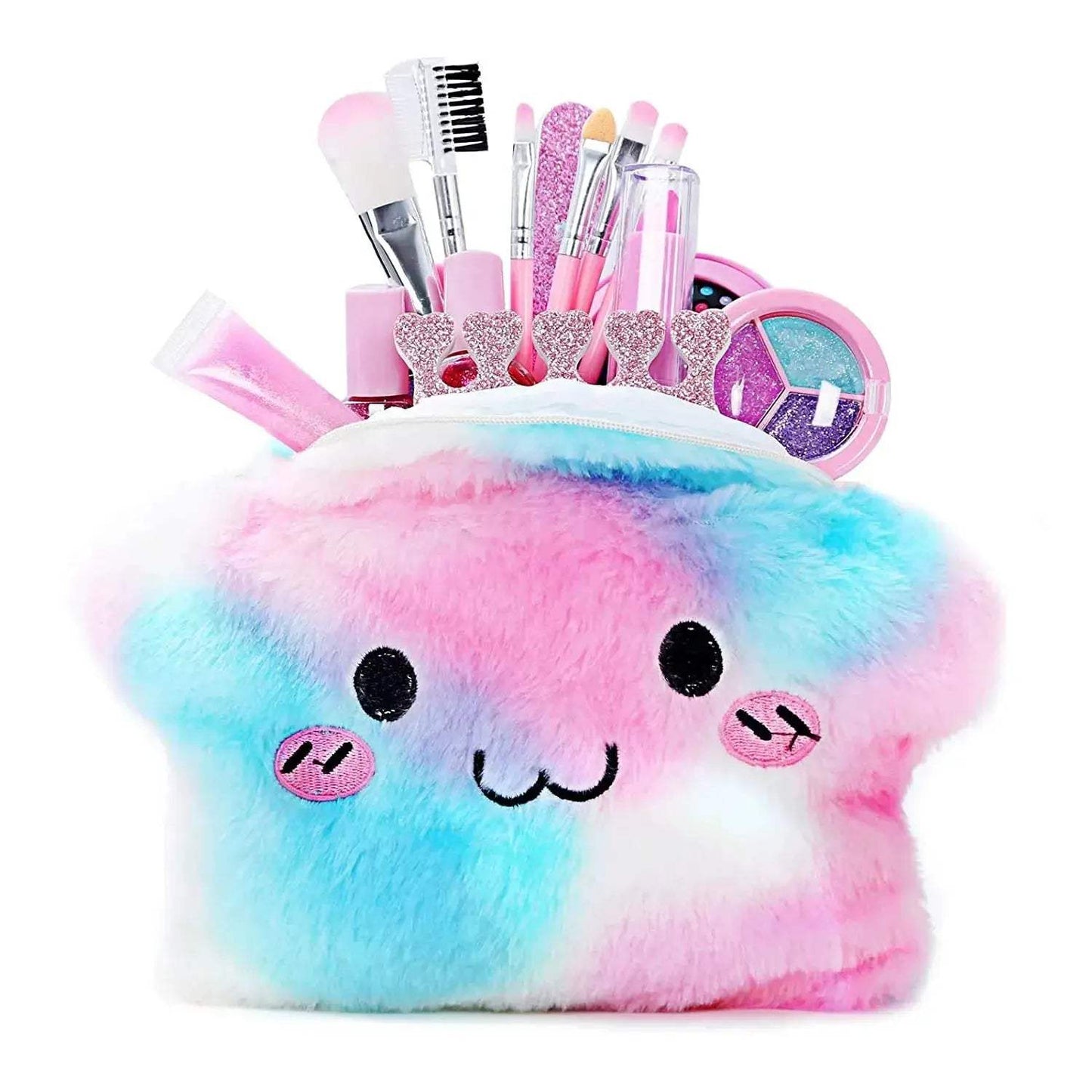 Kids Pretend Makeup Set Lipstick Eyeshadow Non Toxic - ToylandEU