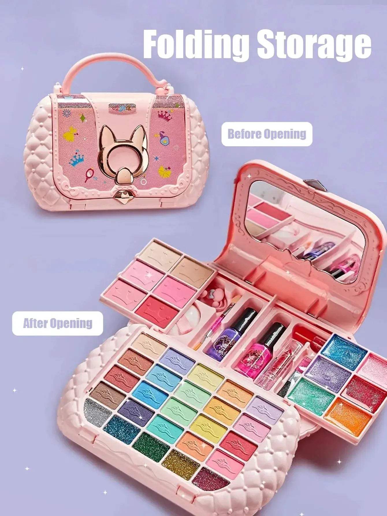 Kids Princess Makeup Set For Girls Safe Non Toxic Washable - ToylandEU