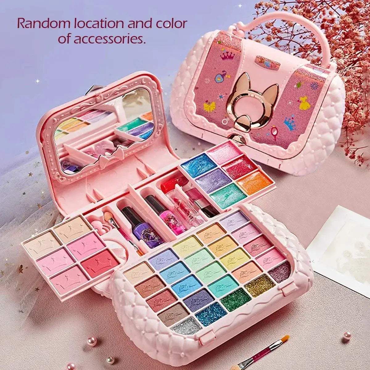 Kids Princess Makeup Set For Girls Safe Non Toxic Washable - ToylandEU