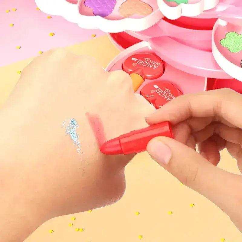 Kids Princess Makeup Set Rotating Box Imaginative Play -  ToylandEU™