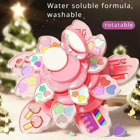  Kids Princess Makeup Set With Rotating Box For Creativity -  ToylandEU™