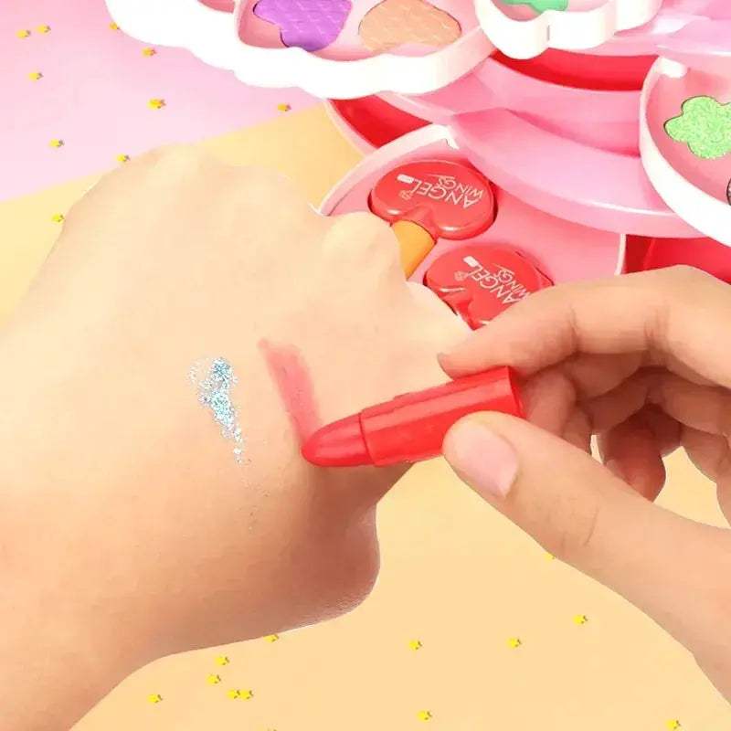 Kids Princess Makeup Set With Rotating Box For Imaginative Play - ToylandEU
