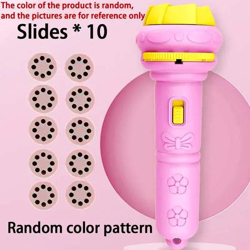 Kids Projection Cards Flashlight Projector For Bedtime Stories - ToylandEU