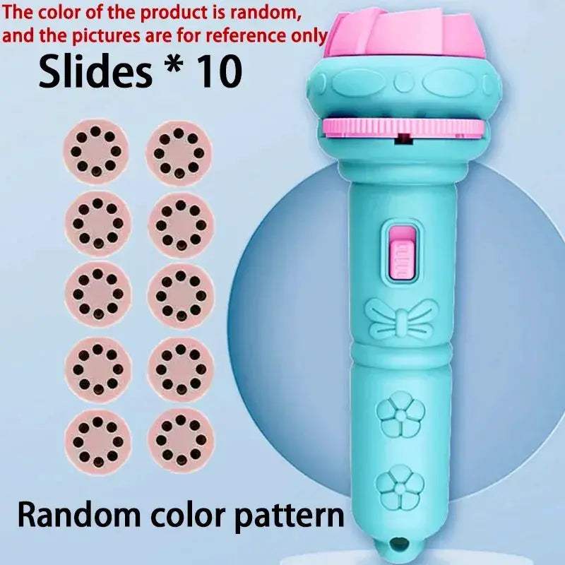 Kids Projection Cards Flashlight Projector For Bedtime Stories - ToylandEU