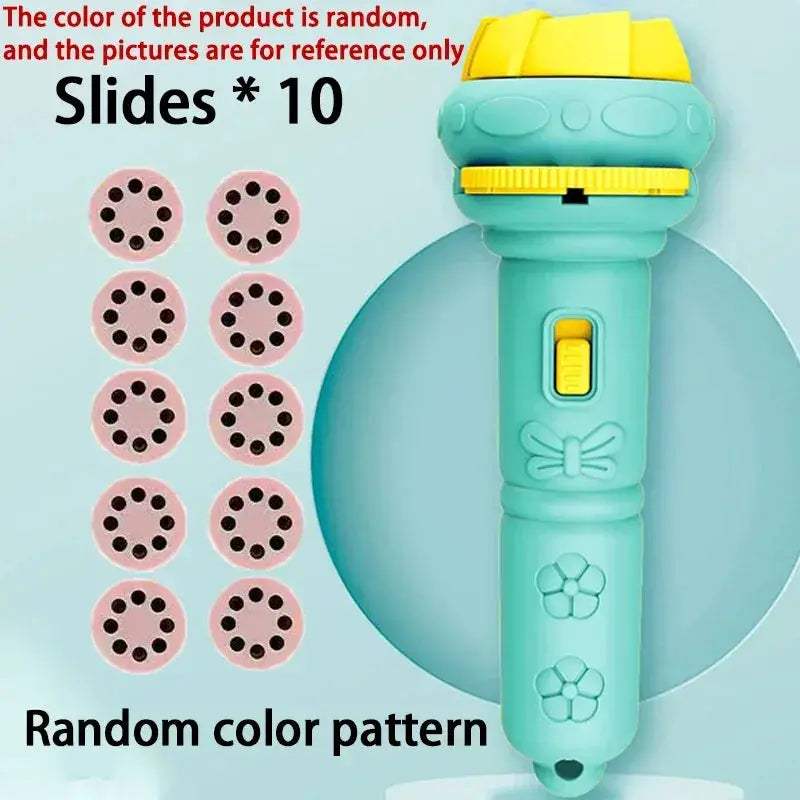 Kids Projection Cards Flashlight Projector For Bedtime Stories - ToylandEU