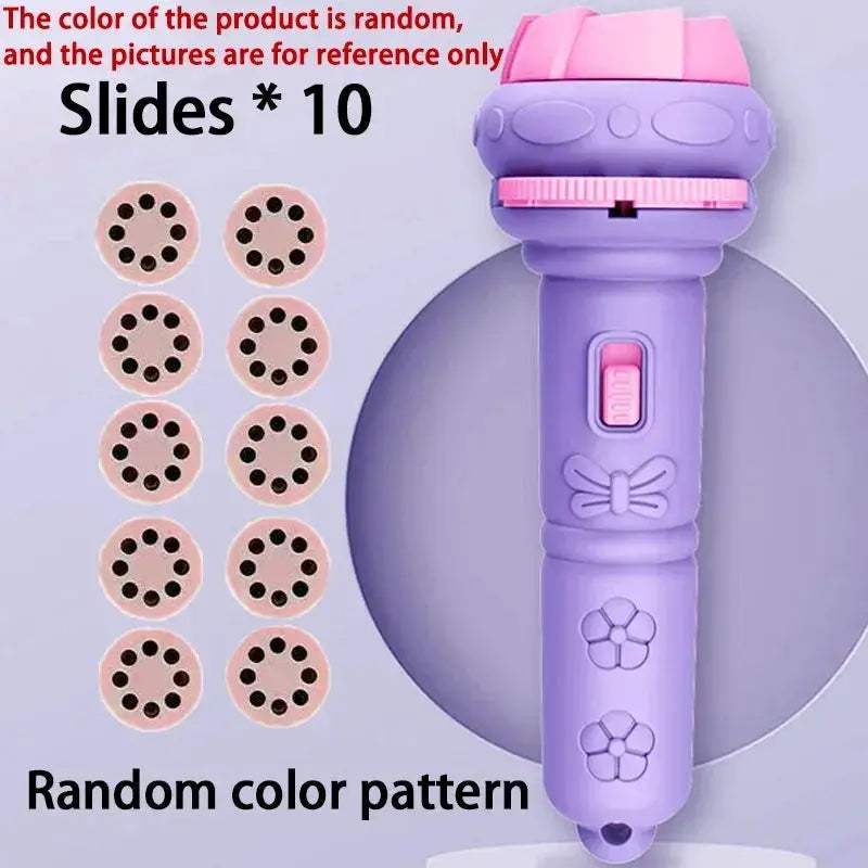 Kids Projection Cards Flashlight Projector For Bedtime Stories - ToylandEU