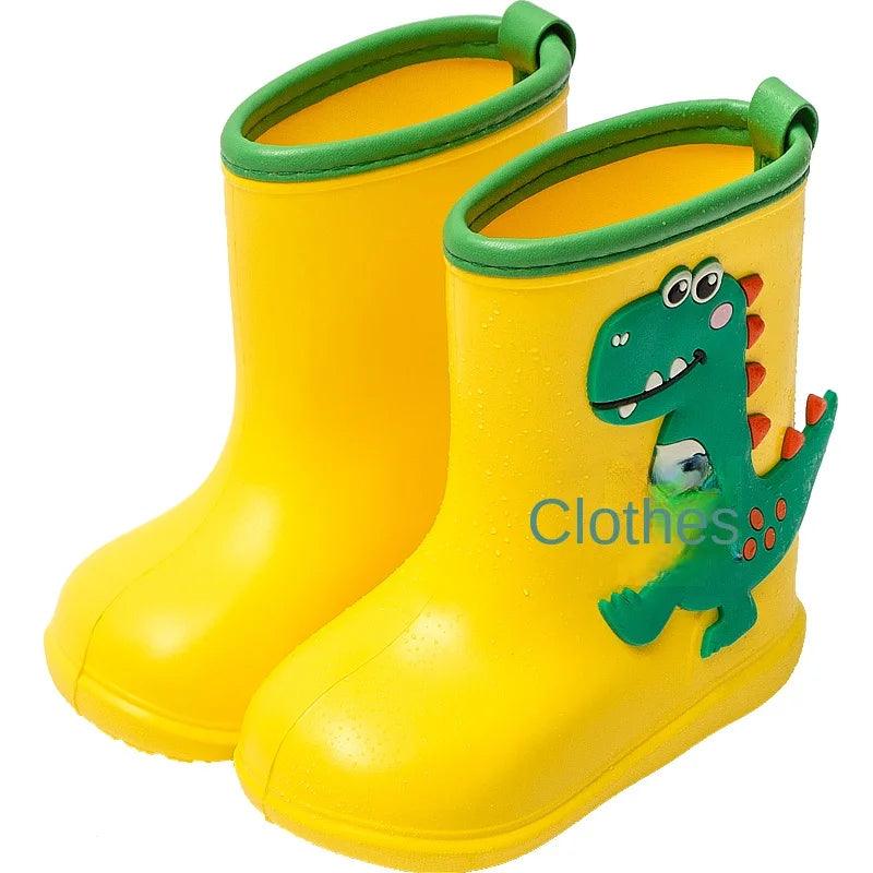Kids Rain Boots | Dinosaur Print EVA | Toylandeu