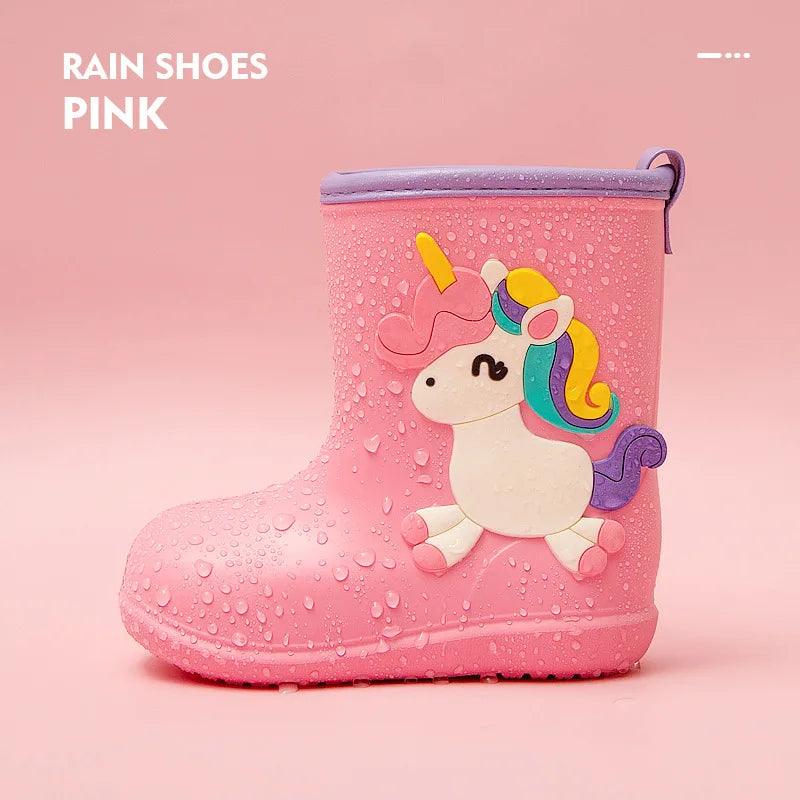 Kids Rain Boots | Dinosaur Print EVA | Toylandeu