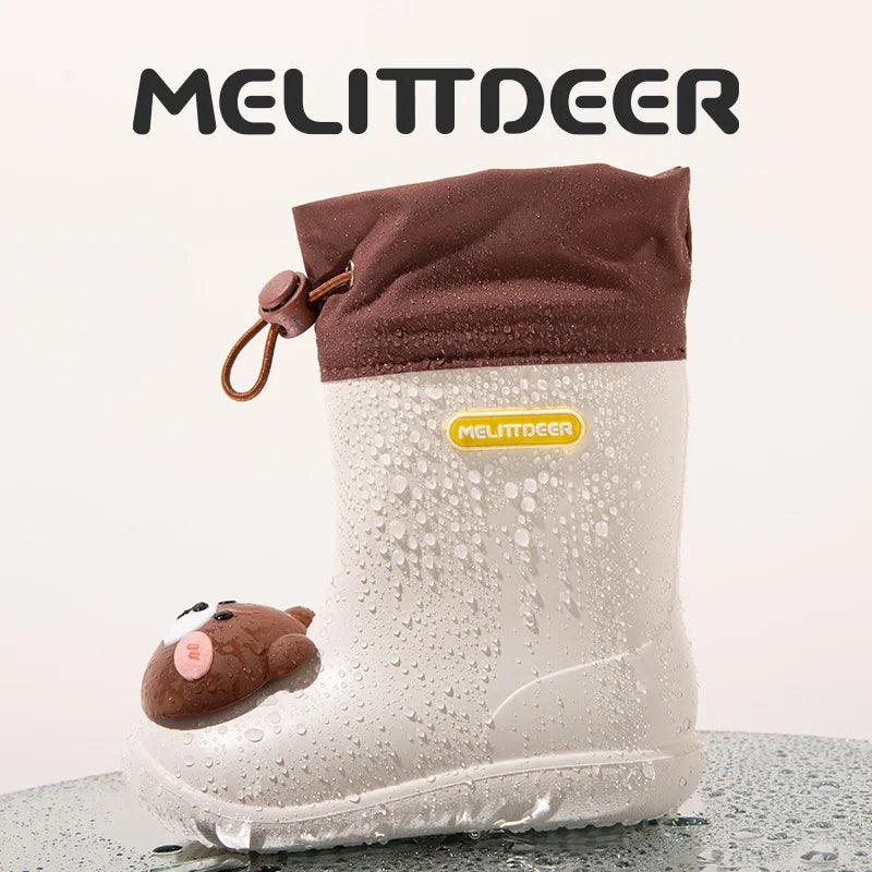 Kids Rain Boots For Toddlers Waterproof Lace-Up | Toylandeu