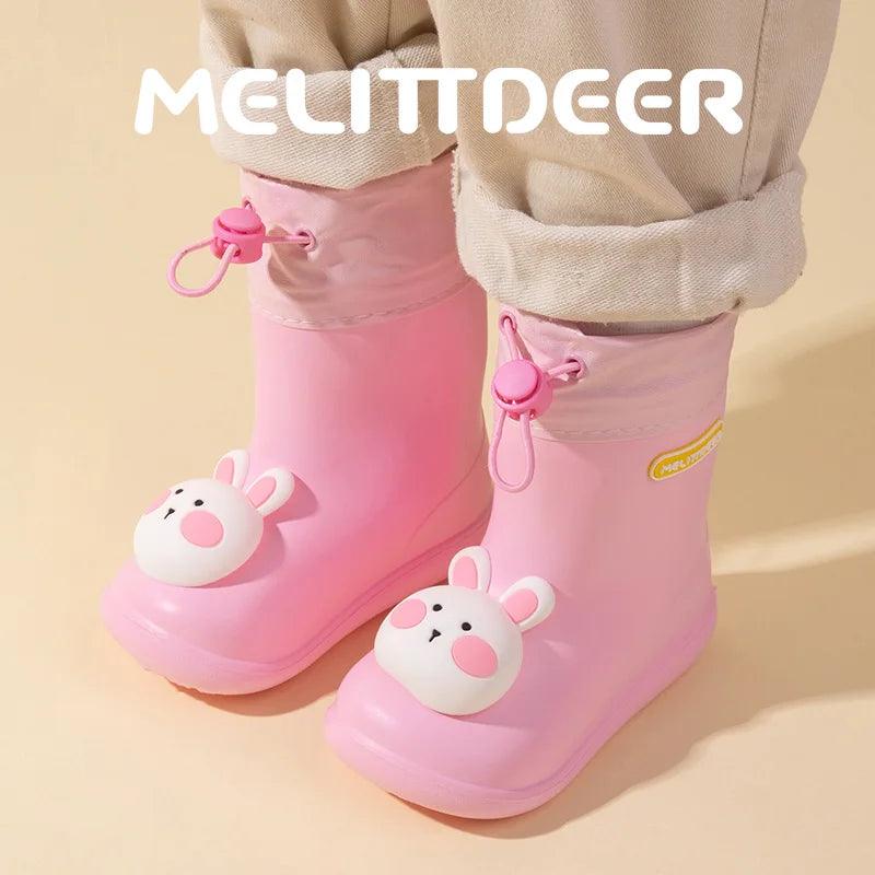 Kids Rain Boots For Toddlers Waterproof Lace-Up | Toylandeu
