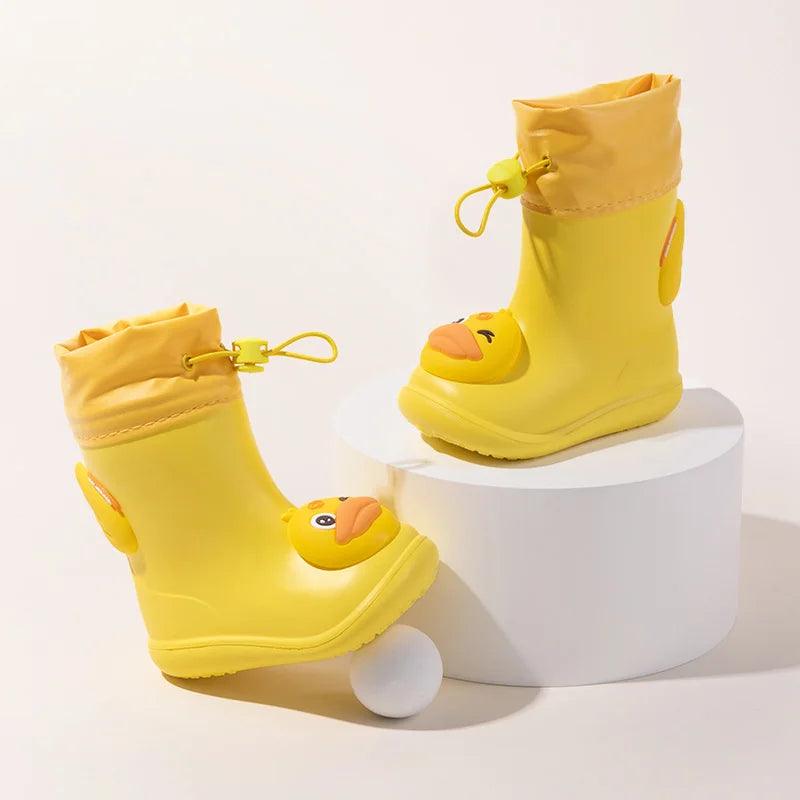 Kids Rain Boots For Toddlers Waterproof Lace-Up | Toylandeu