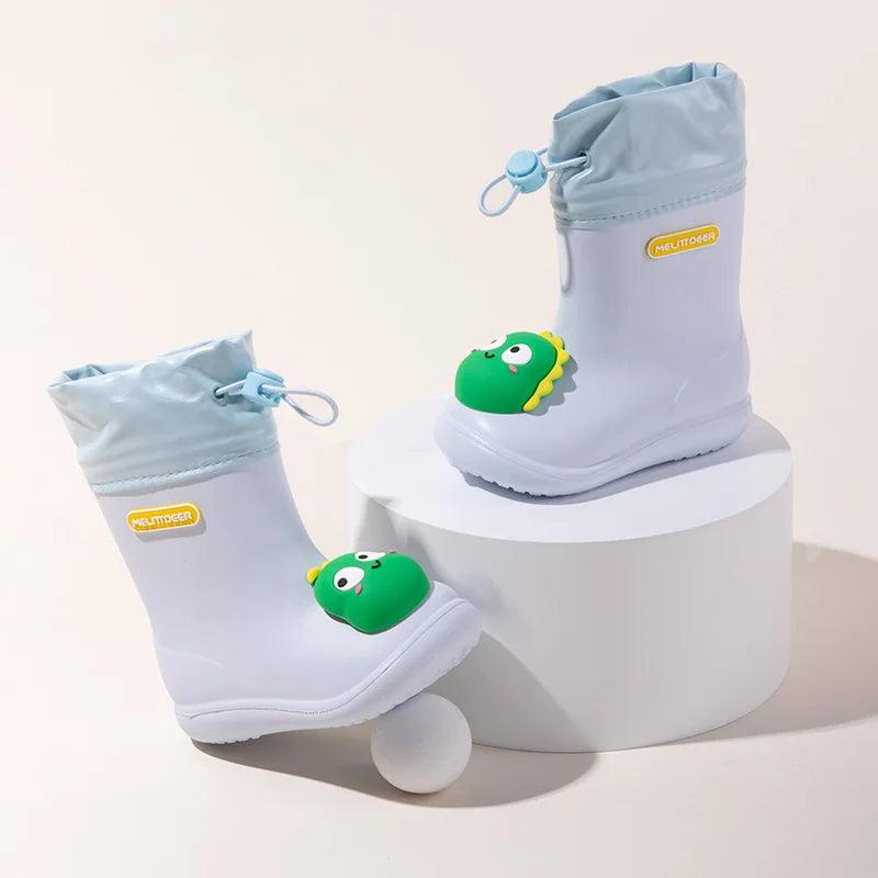 Kids Rain Boots For Toddlers Waterproof Lace-Up | Toylandeu