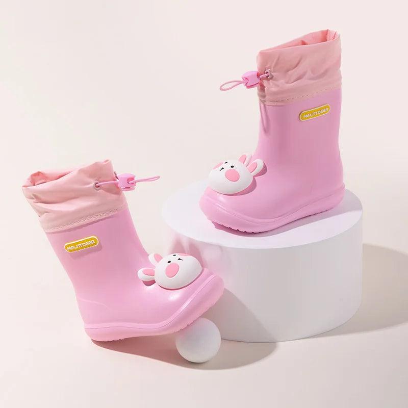 Kids Rain Boots For Toddlers Waterproof Lace-Up | Toylandeu