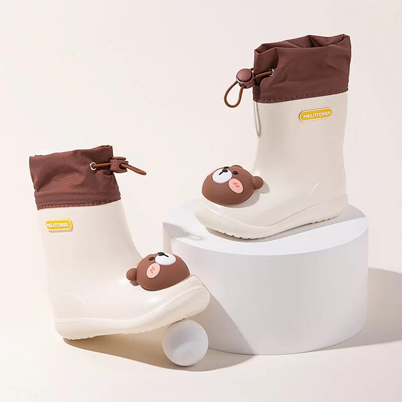 Kids Rain Boots For Toddlers Waterproof Lace-Up | Toylandeu