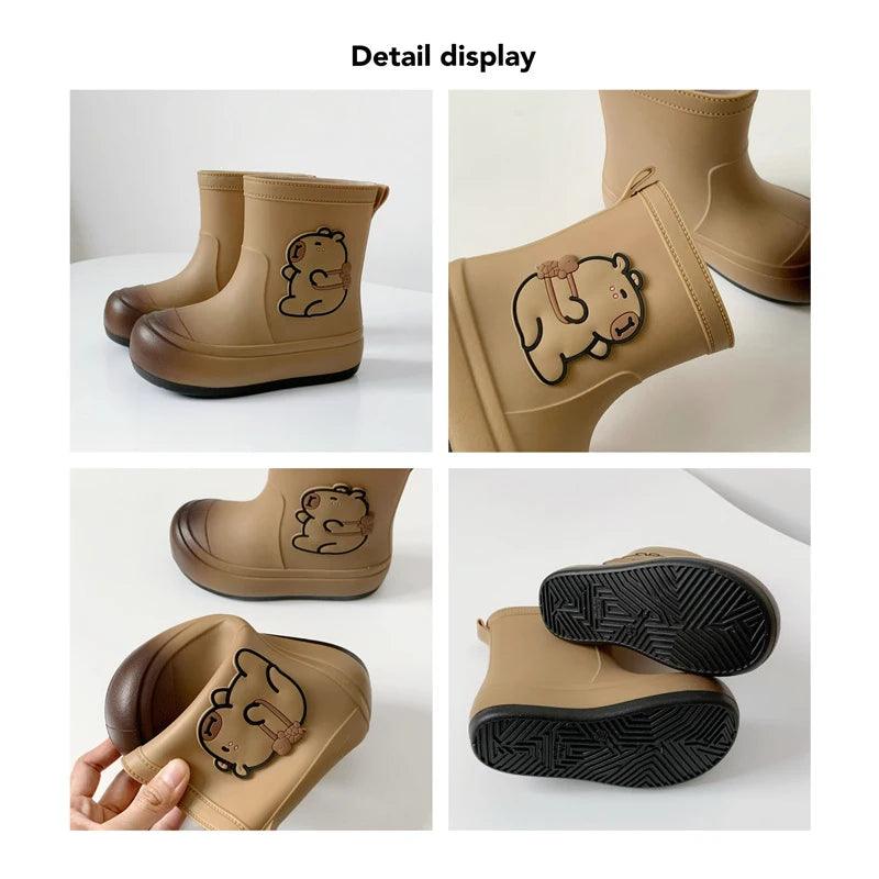 Kids Rain Boots | Waterproof Anti-Slip | Toylandeu