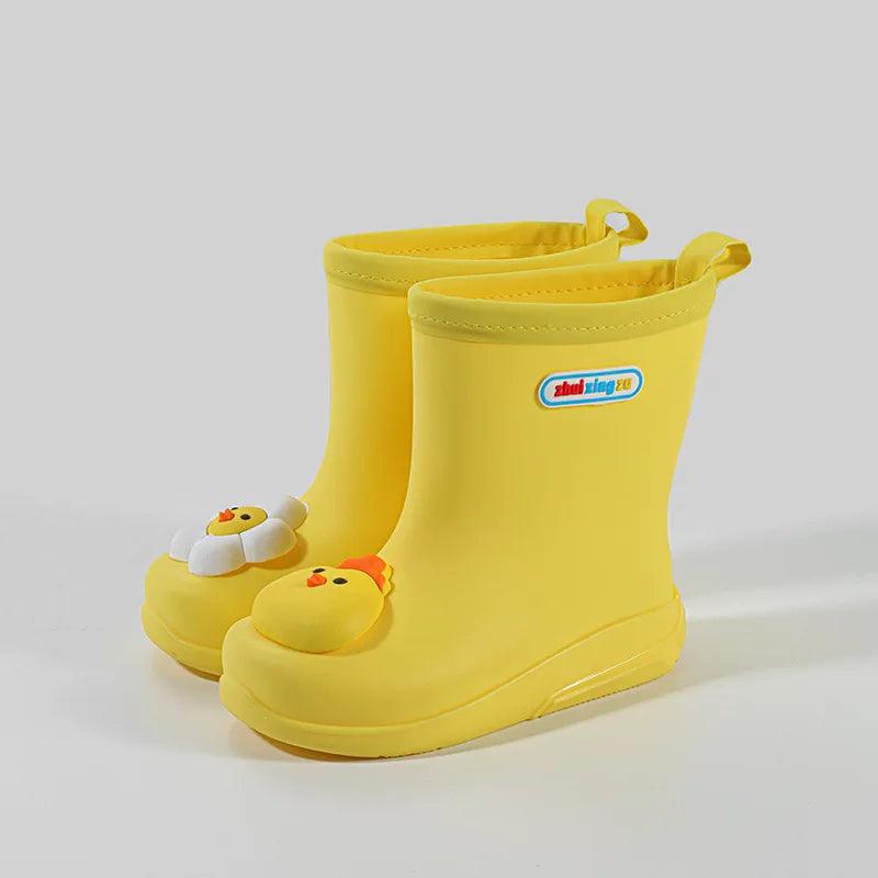 Kids Rain Boots | Waterproof Bunny Pattern | Toylandeu