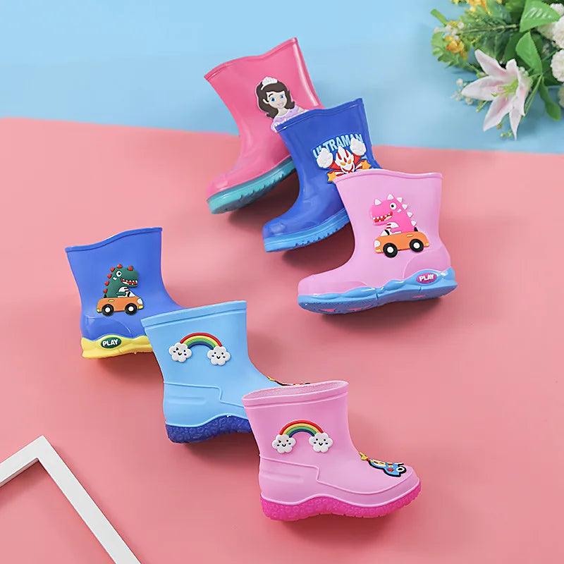 Kids Rain Boots | Waterproof EVA Anti-Slip | Toylandeu™