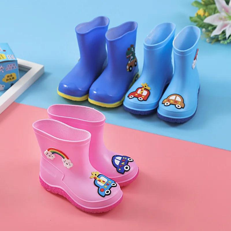Kids Rain Boots | Waterproof EVA Anti-Slip | Toylandeu™