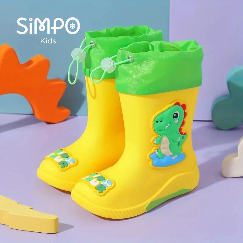 Kids Rain Boots Waterproof Non Slip | 7 To 13 Years | Toylandeu