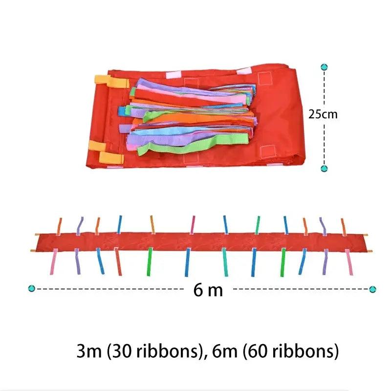  Kids Ribbon Jumping Game Sensory Integration Foldable -  ToylandEU™