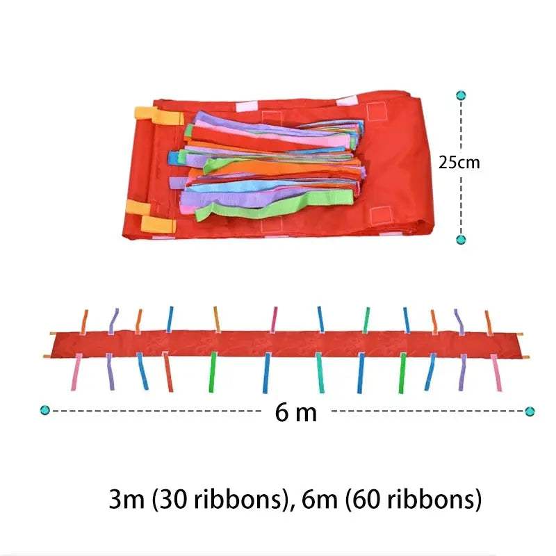  Kids Ribbon Jumping Game Sensory Integration Foldable -  ToylandEU™
