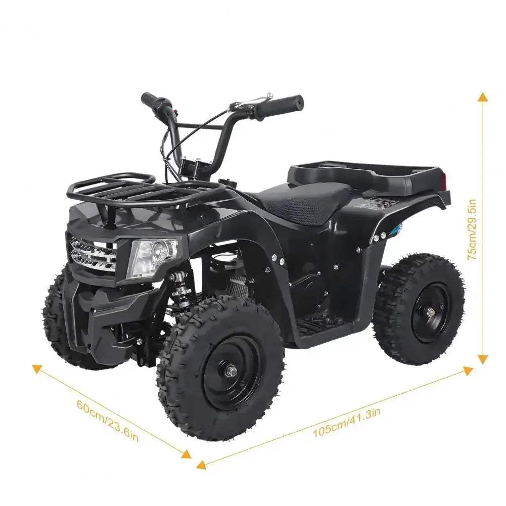 Kids Ride On Car 4WD ATV With Realistic LED Lights - ToylandEU