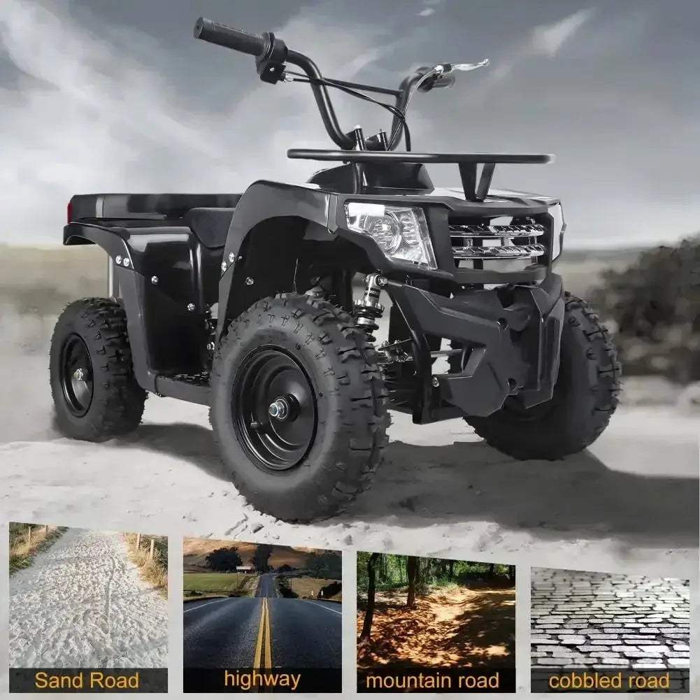 Kids Ride On Car 4WD ATV With Realistic LED Lights - ToylandEU