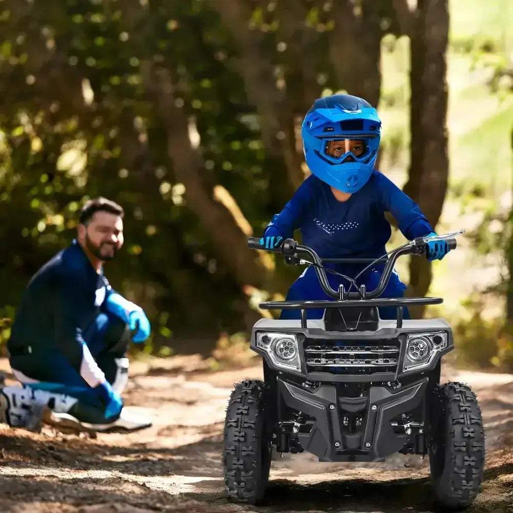Kids Ride On Car 4WD ATV With Realistic LED Lights - ToylandEU