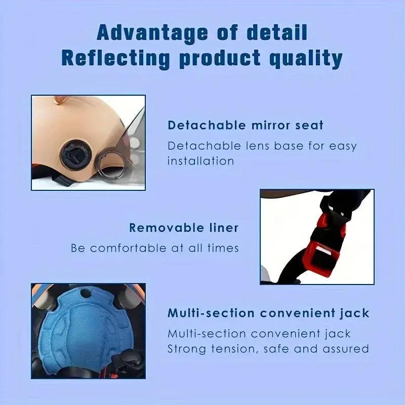  Kids Riding Helmet Adjustable Shock Absorbing -  ToylandEU™