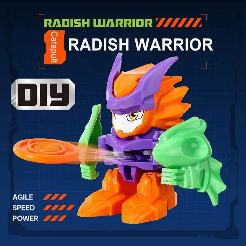 Kids Robot Toy Action Figure Warrior Model Educational Game - ToylandEU