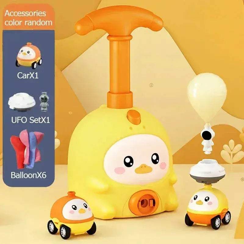 Kids Rocket Balloon Launcher Toy Set Educational STEM Learning - ToylandEU