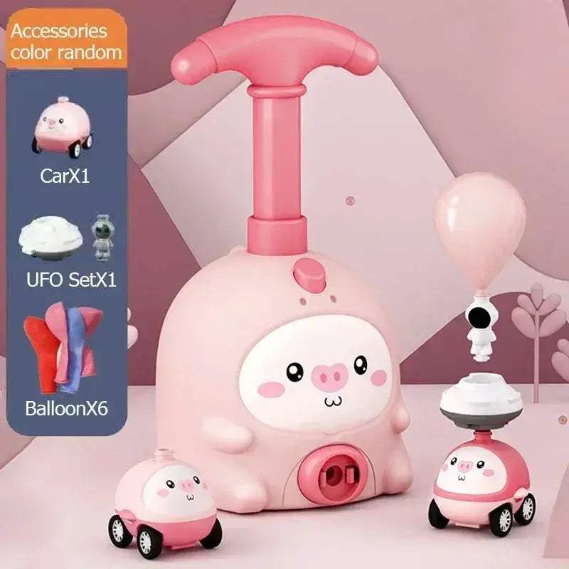 Kids Rocket Balloon Launcher Toy Set Educational STEM Learning - ToylandEU