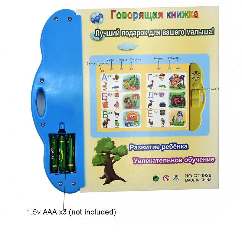 Kids Russian Book Reading Machines Learning Alphabet Baby Educational Toys Parent-Child Interactive Learning Toys - ToylandEU