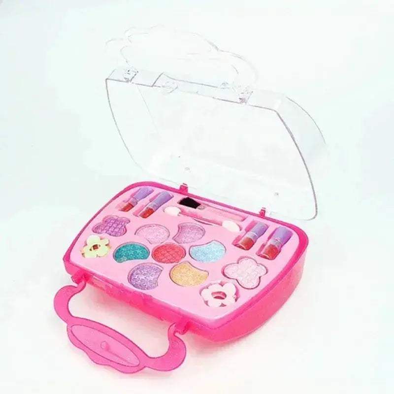 Kids Safe Makeup Box Set With Water Soluble Eye Shadow - ToylandEU