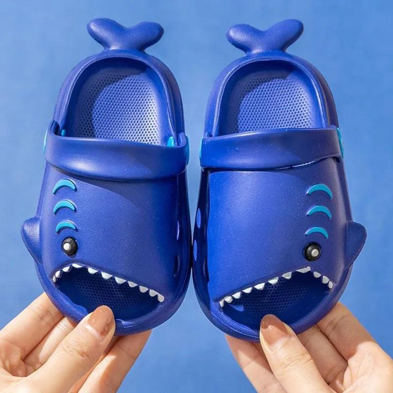  Kids Sandals | Cartoon Shark Design | Toylandeu™ 