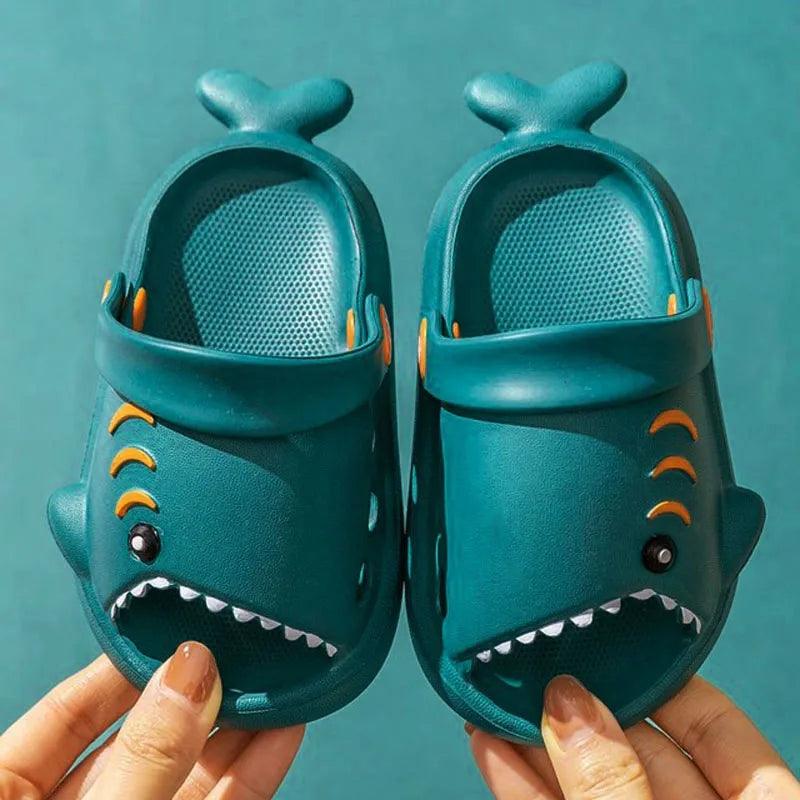  Kids Sandals | Cartoon Shark Design | Toylandeu™ 