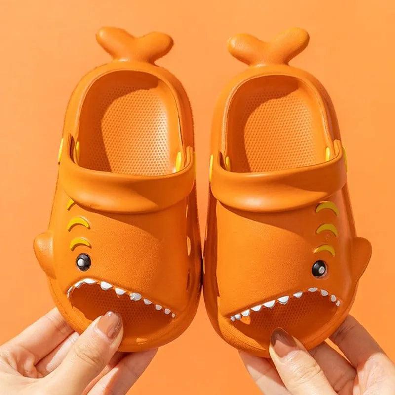  Kids Sandals | Cartoon Shark Design | Toylandeu™ 