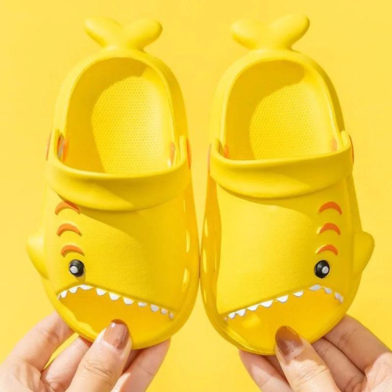  Kids Sandals | Cartoon Shark Design | Toylandeu™ 