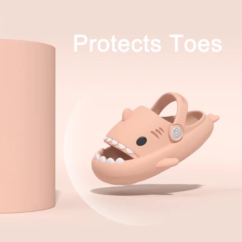  Kids Sandals | Cartoon Shark Design | Toylandeu™ 